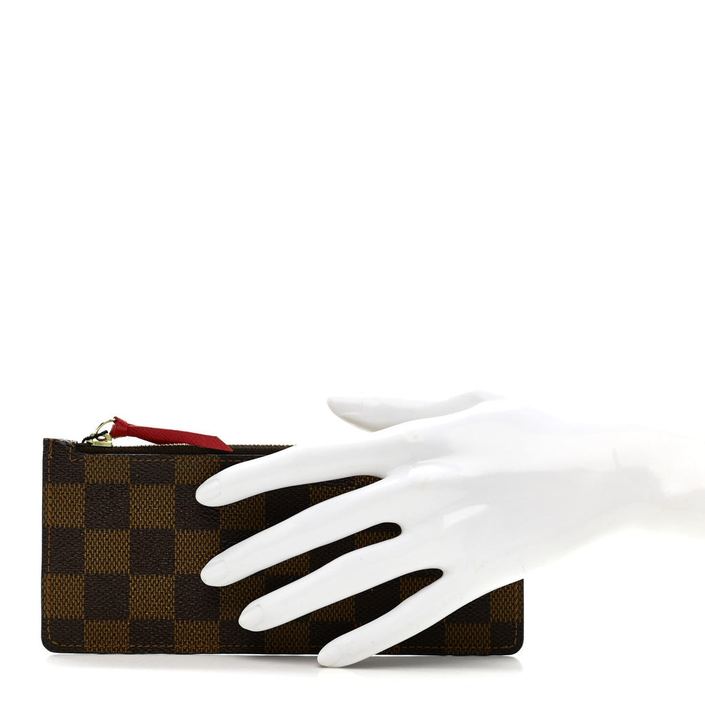 Damier Ebene Josephine Wallet Zippered Insert