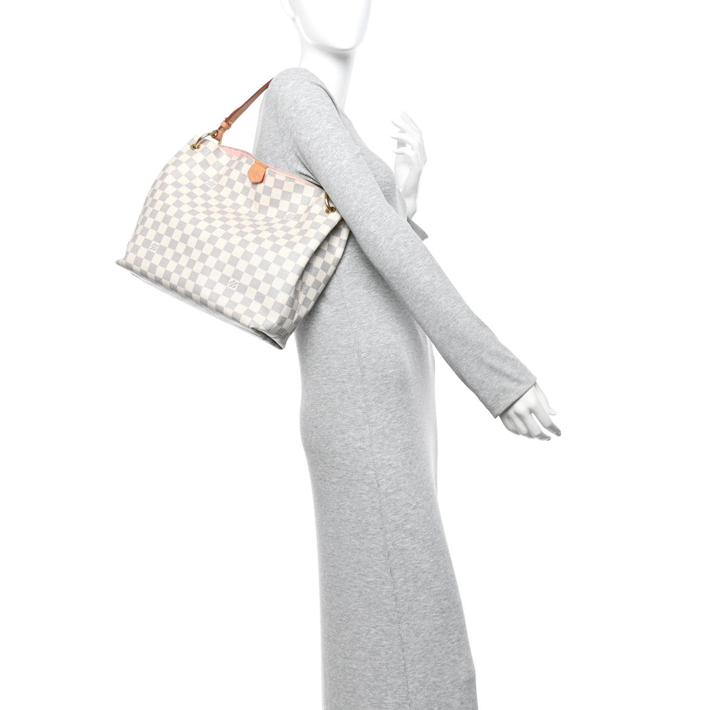 Damier Azur Graceful PM                    Rose Ballerine