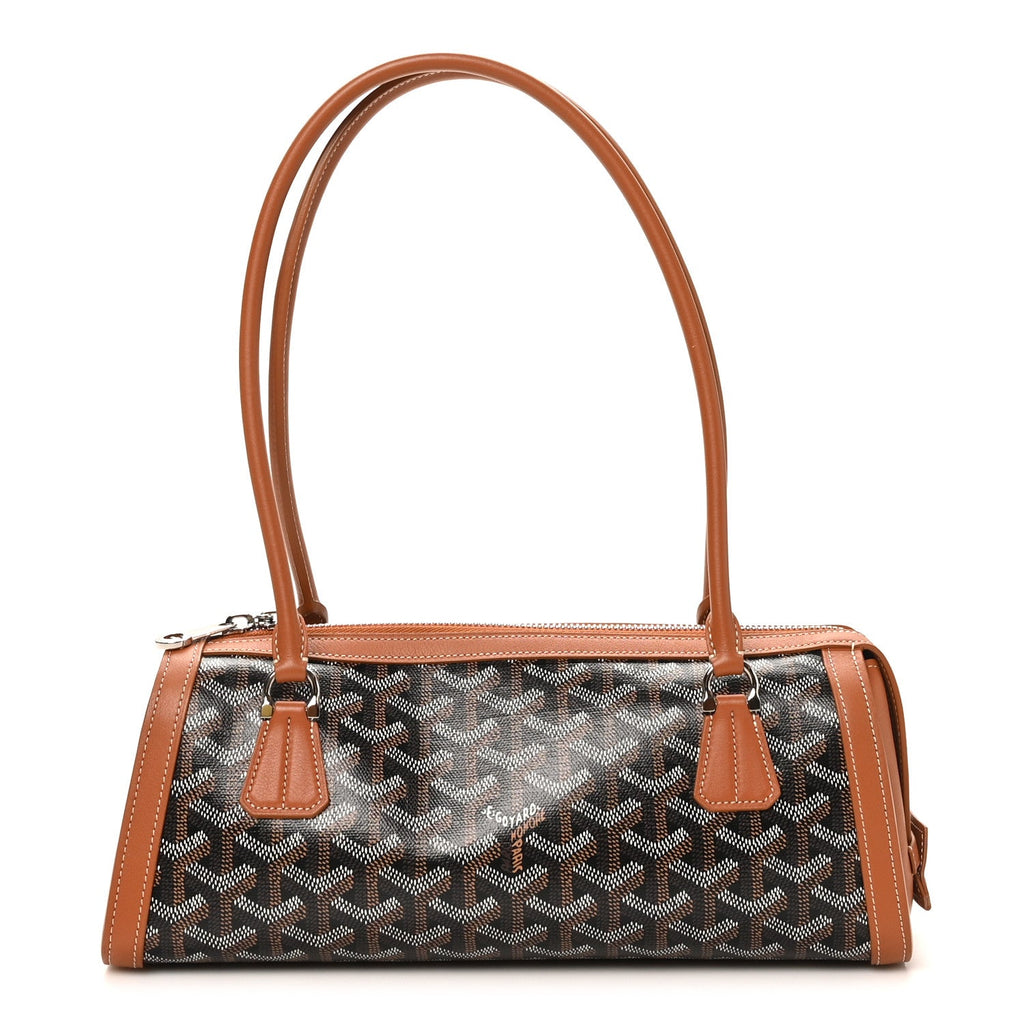 Goyardine Bonbonniere Bag Black Gold