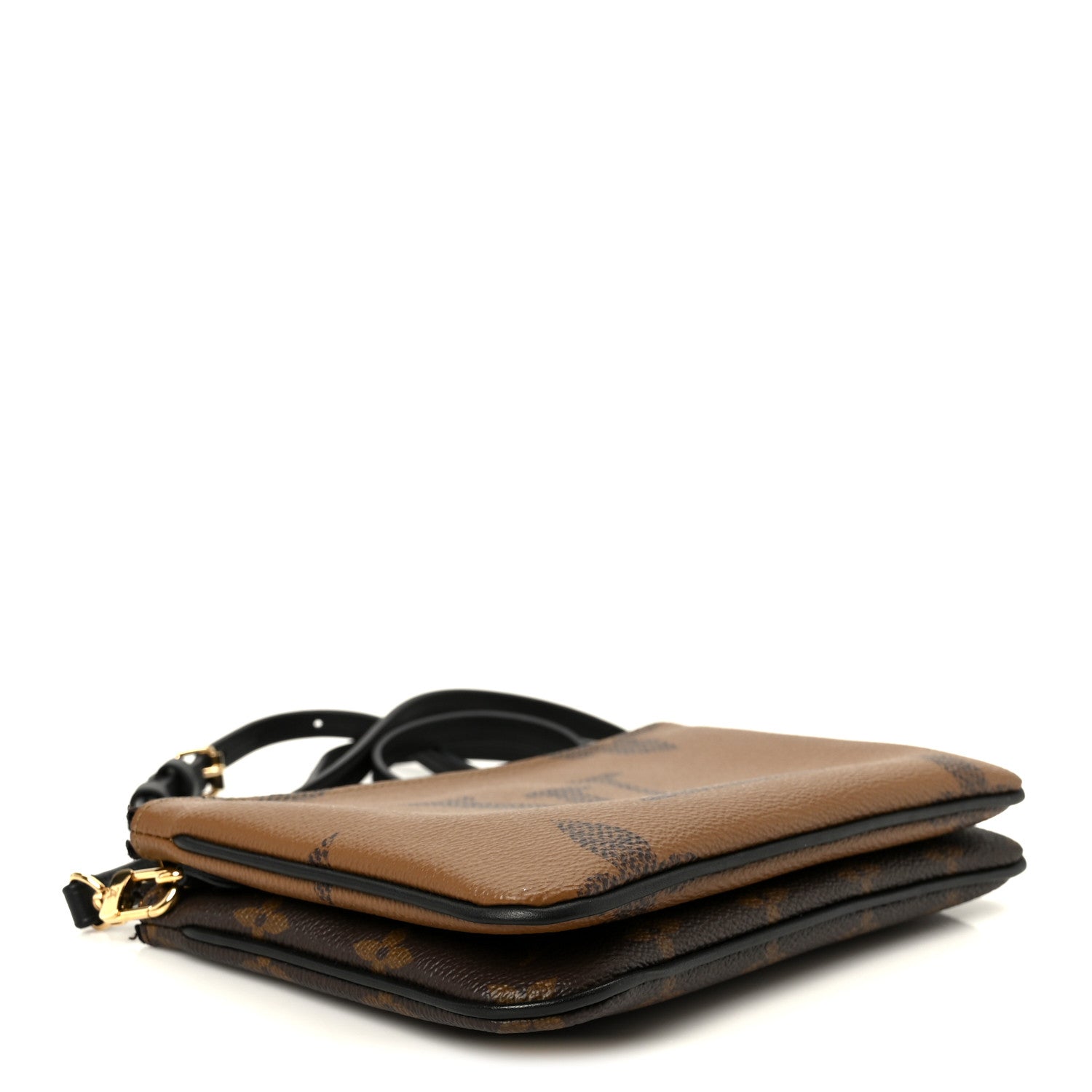 Reverse Monogram Giant Double Zip Pochette