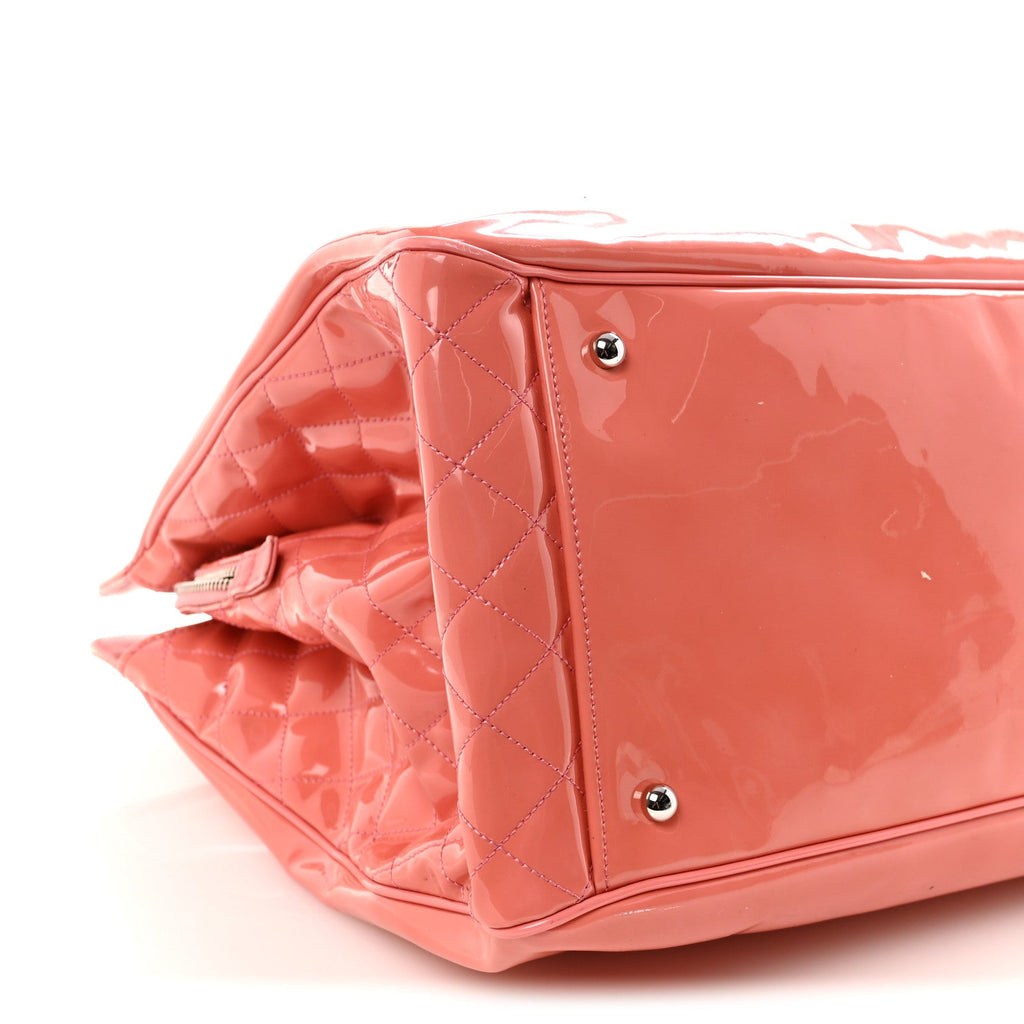 Vinyl Lipstick Ligne Tote Pink
