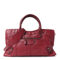 Agneau Giant 12 Rose Gold Hardware Part Time Cassis