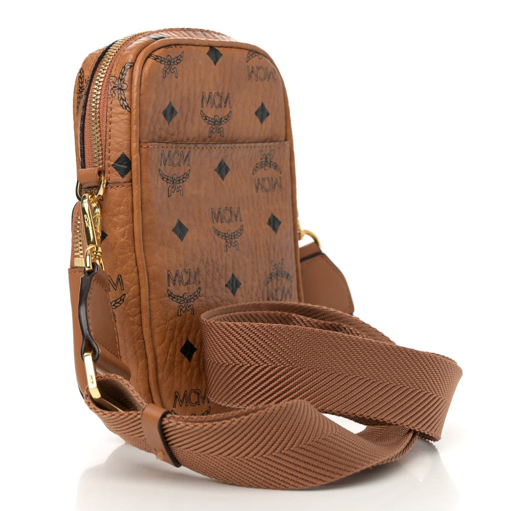Visetos Crossbody Bag Cognac
