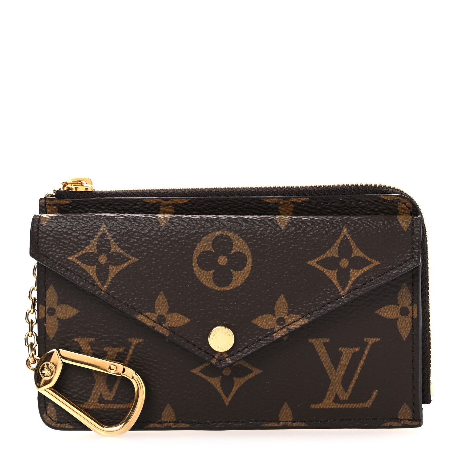 Monogram Recto Verso  Holder Black