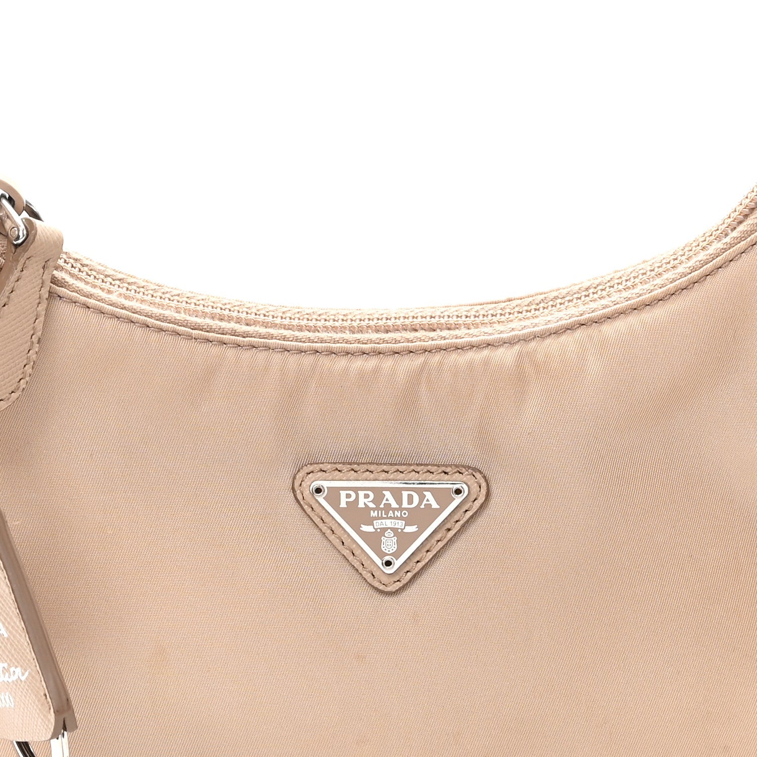 Tessuto Nylon Mini Re-Edition 2000 Bag Cammeo