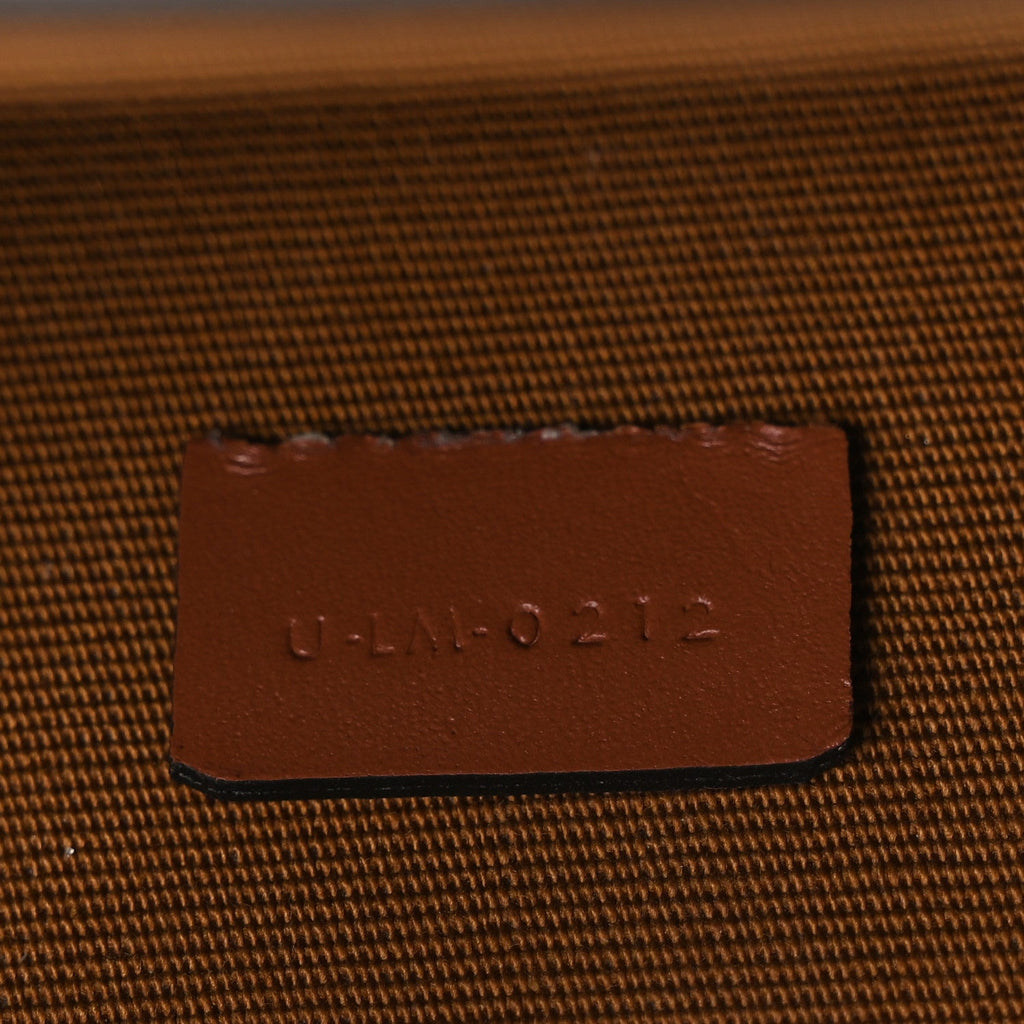 Triomphe Canvas Calfskin Mini Vertical Cabas Tan