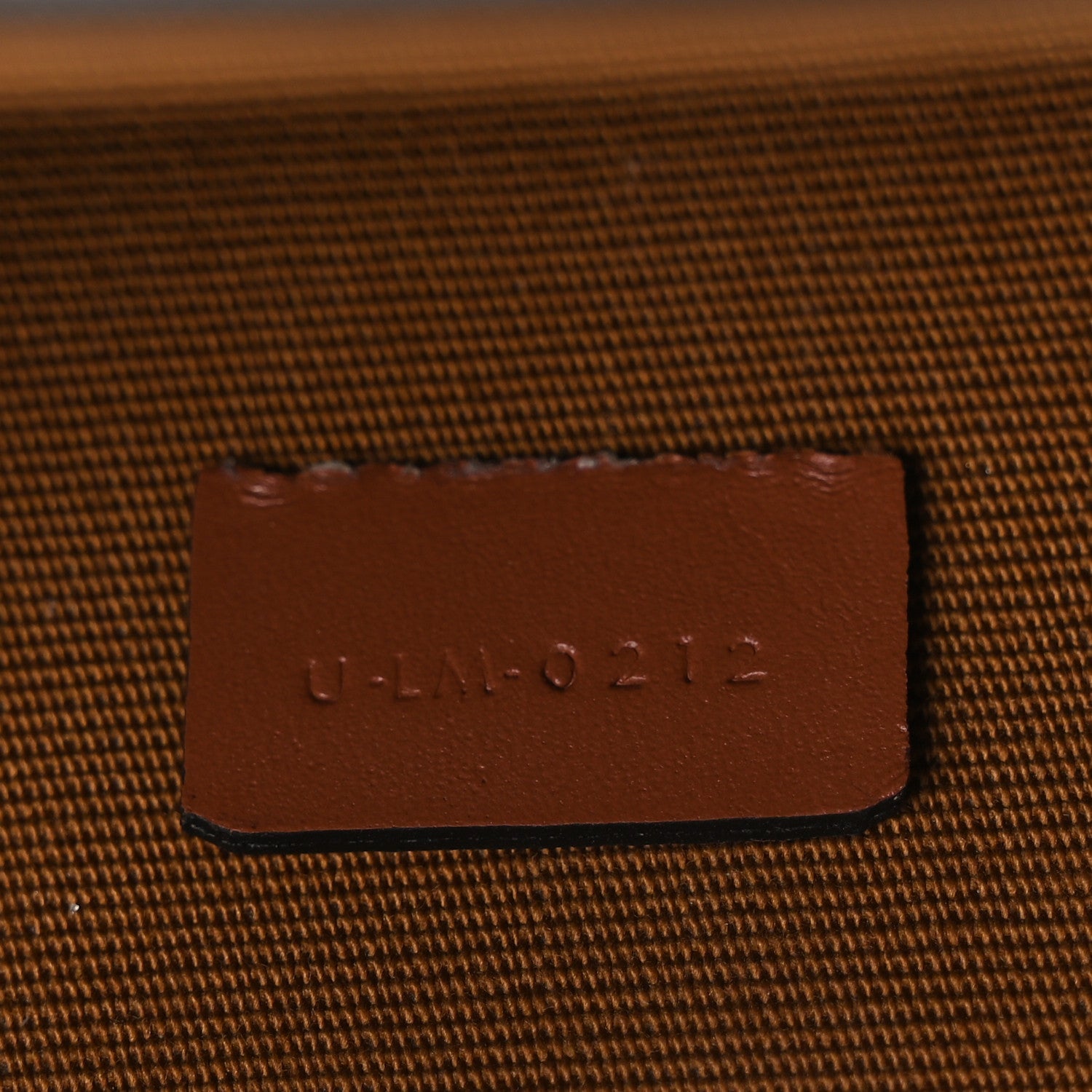 Triomphe Canvas Calfskin Mini Vertical Cabas Tan