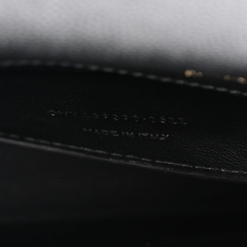Grain De Poudre Small Monogram Kate Satchel Black