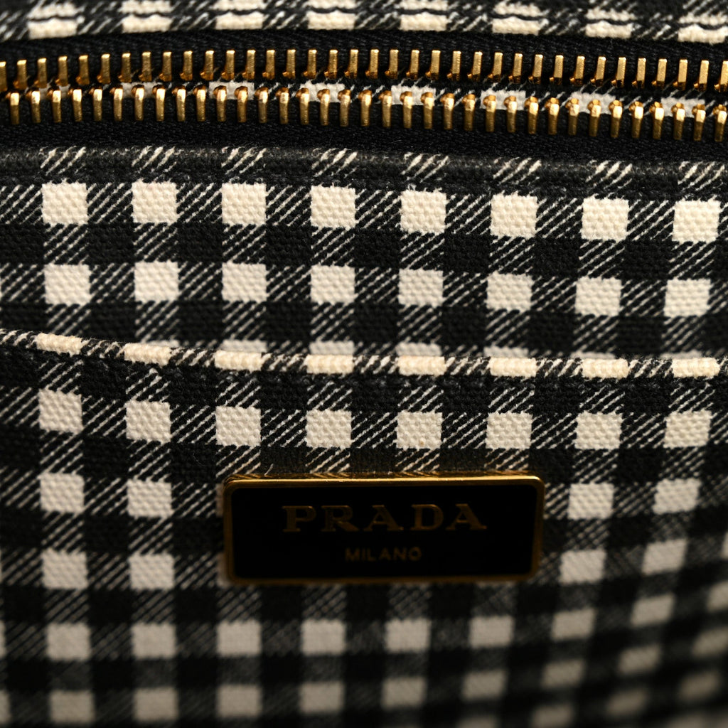 Canapa Small Logo Tote Black Talco