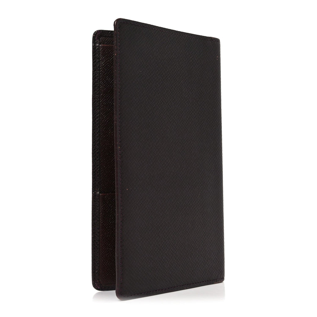 Taiga Porte Valeurs Organizer Wallet Acajou