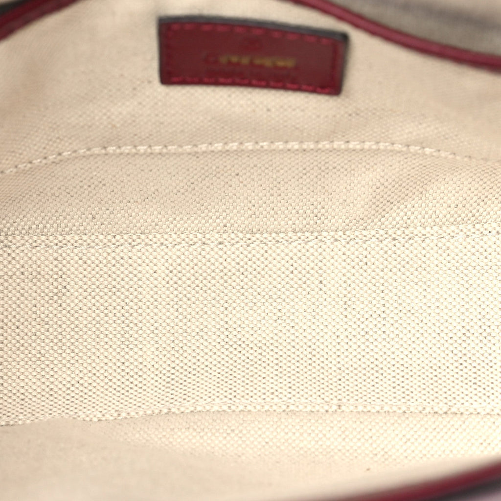 Soft Calfskin Horsebit 1955 Small Shoulder Bag Rosso Ancora