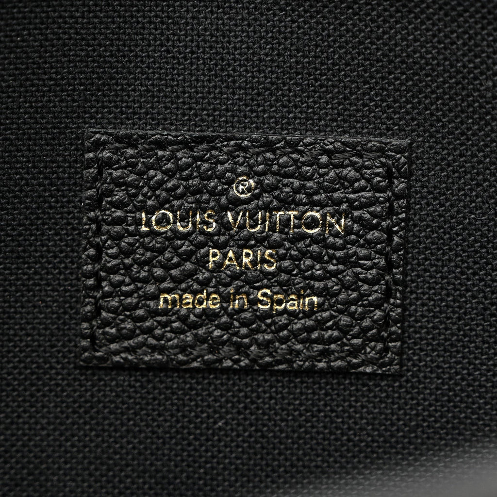 Empreinte Pochette Felicie Chain Wallet Black