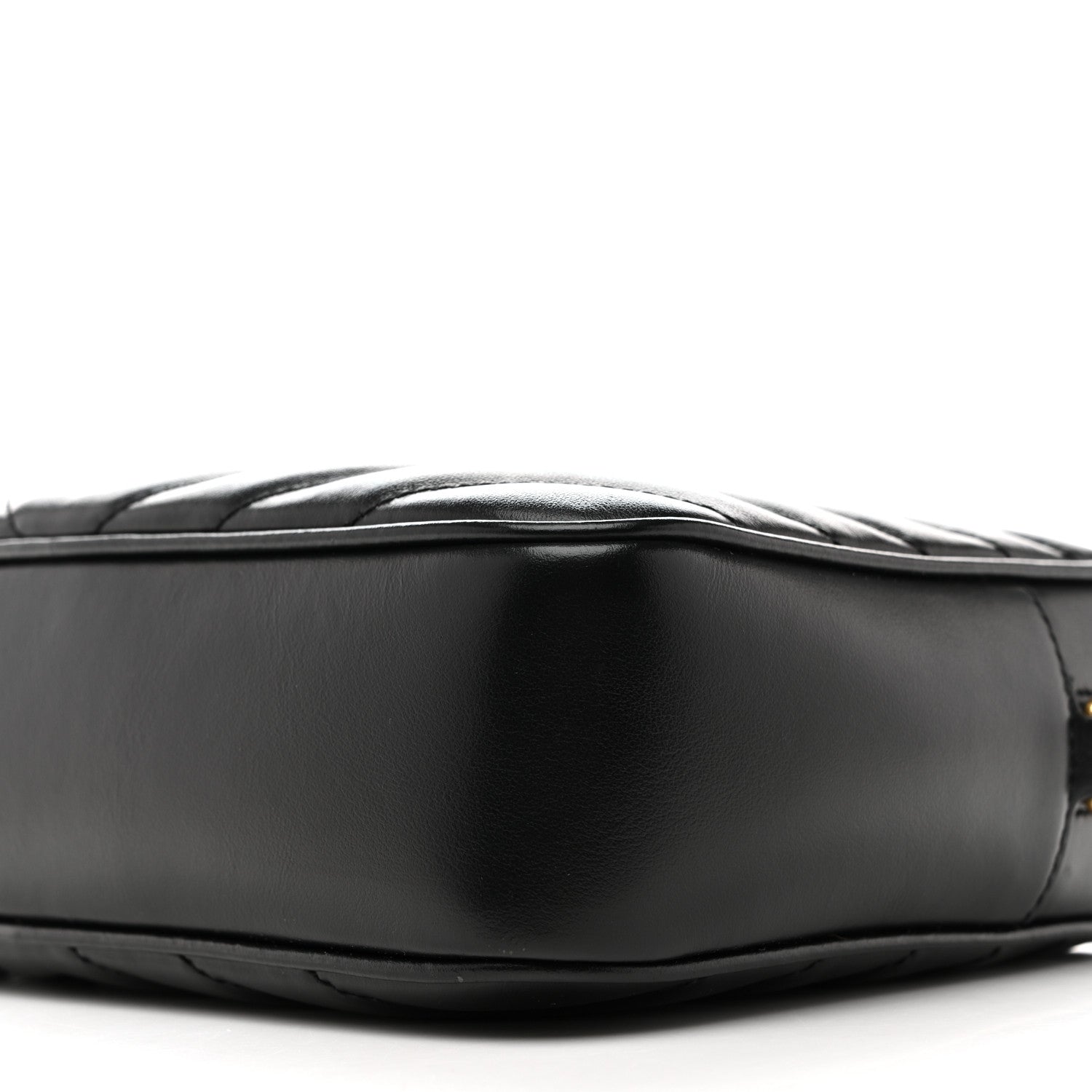 Calfskin Matelasse Monogram Lou Camera Bag Black