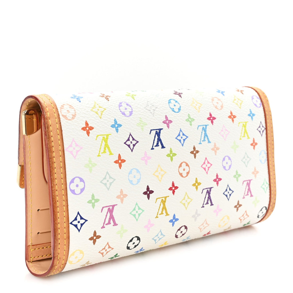 Monogram Multicolor Porte Tresor International Wallet White