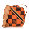 Damier Pop Chess Messenger Orange