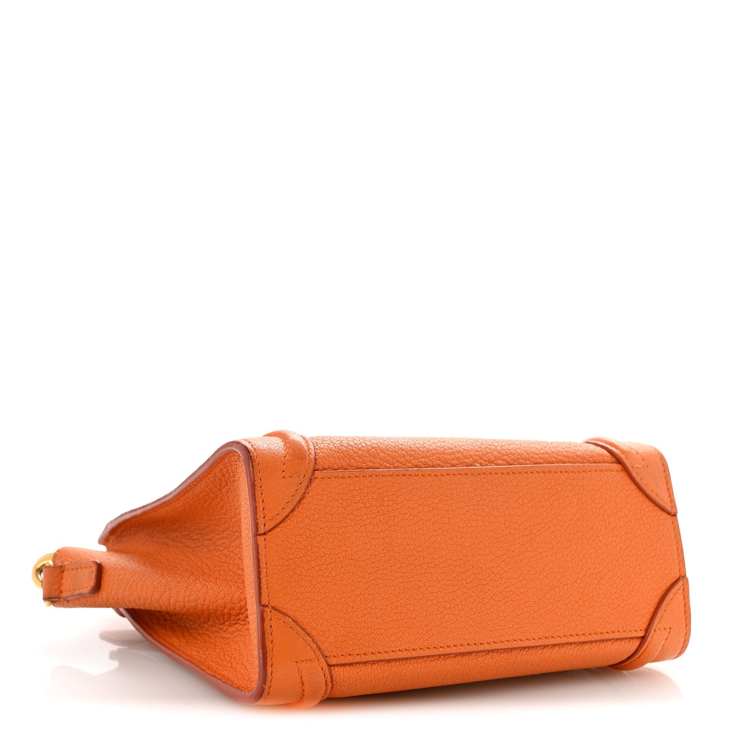 Goatskin Nano Luggage Orange