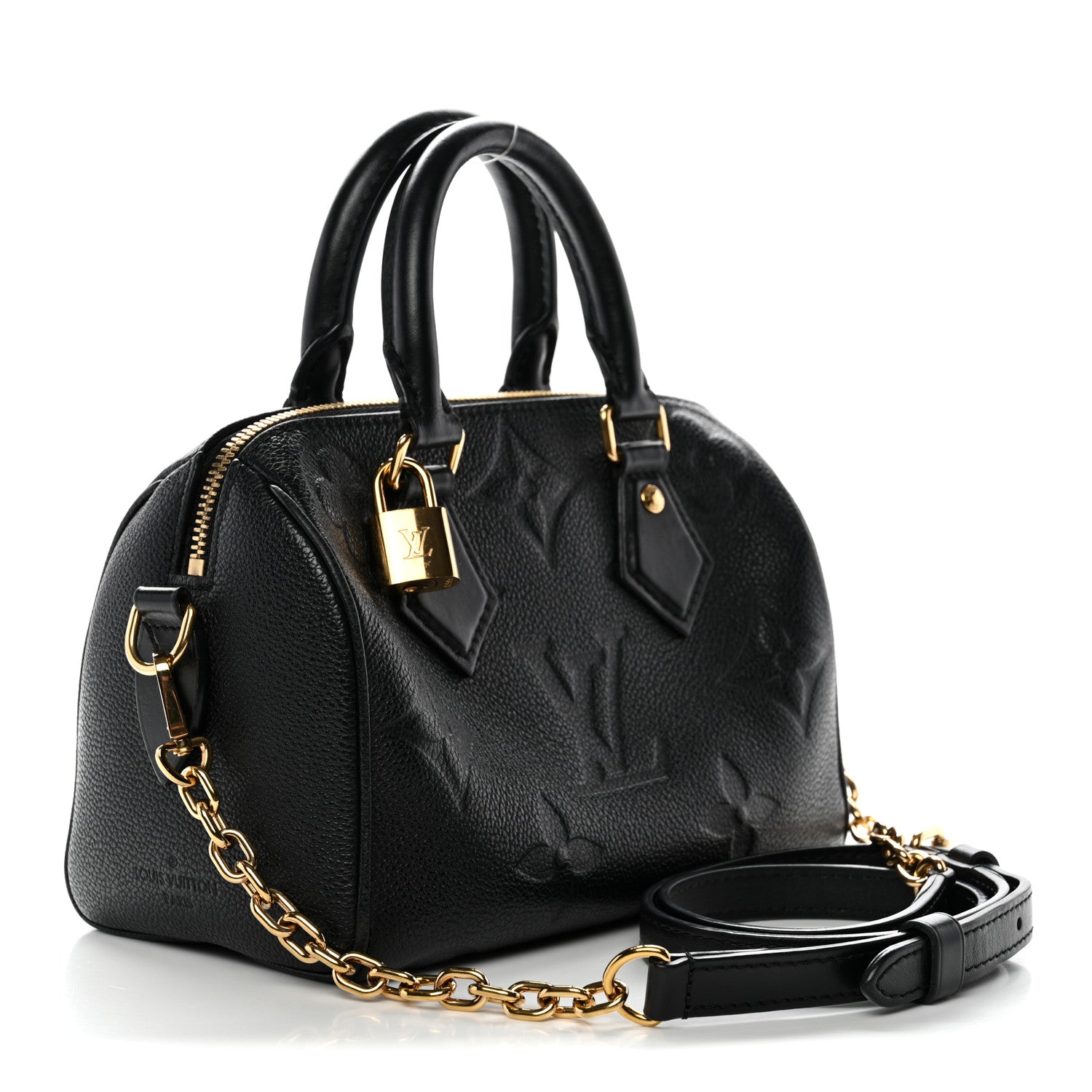 Empreinte Monogram Giant Speedy Bandouliere 20 Black