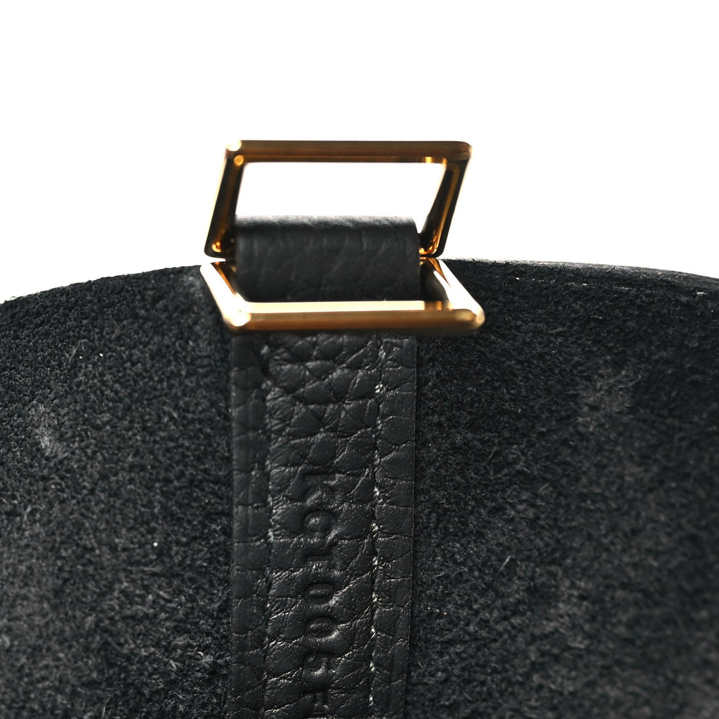 Taurillon Clemence Picotin Lock 22 MM Black