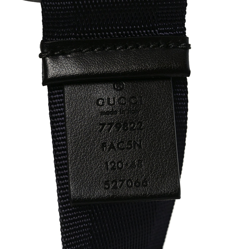 GG Monogram Belt Bag Black
