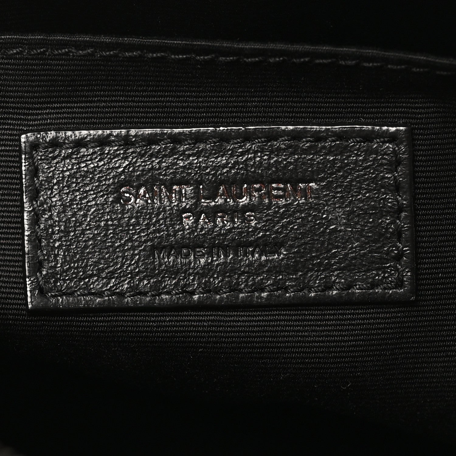 Calfskin Matelasse Monogram Lou Camera Bag Black