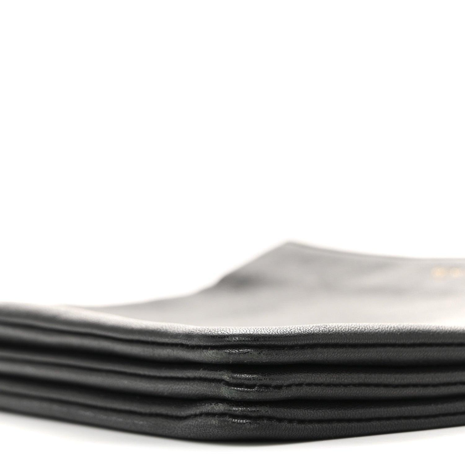 Lambskin Large Trio Crossbody Bag Black