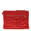 Agneau Arena Classic Hardware Small Clip Rouge Coquelicot