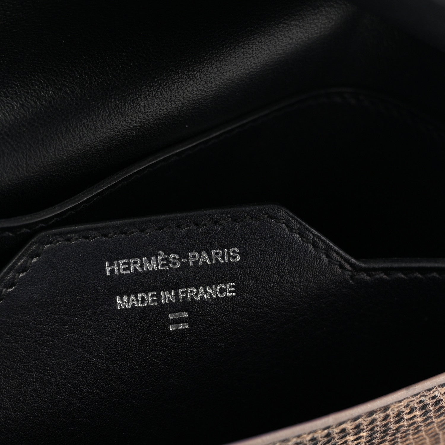Swift Lizard Passant Compact Wallet Black Ombre