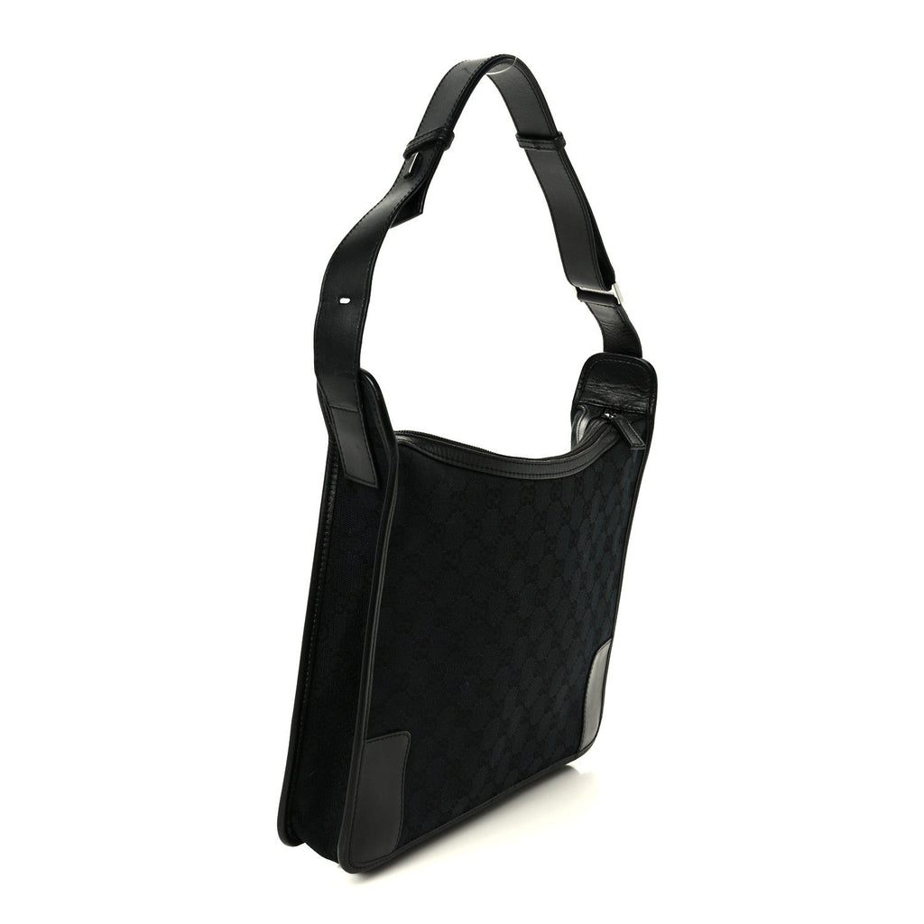 Monogram Shoulder Bag Black