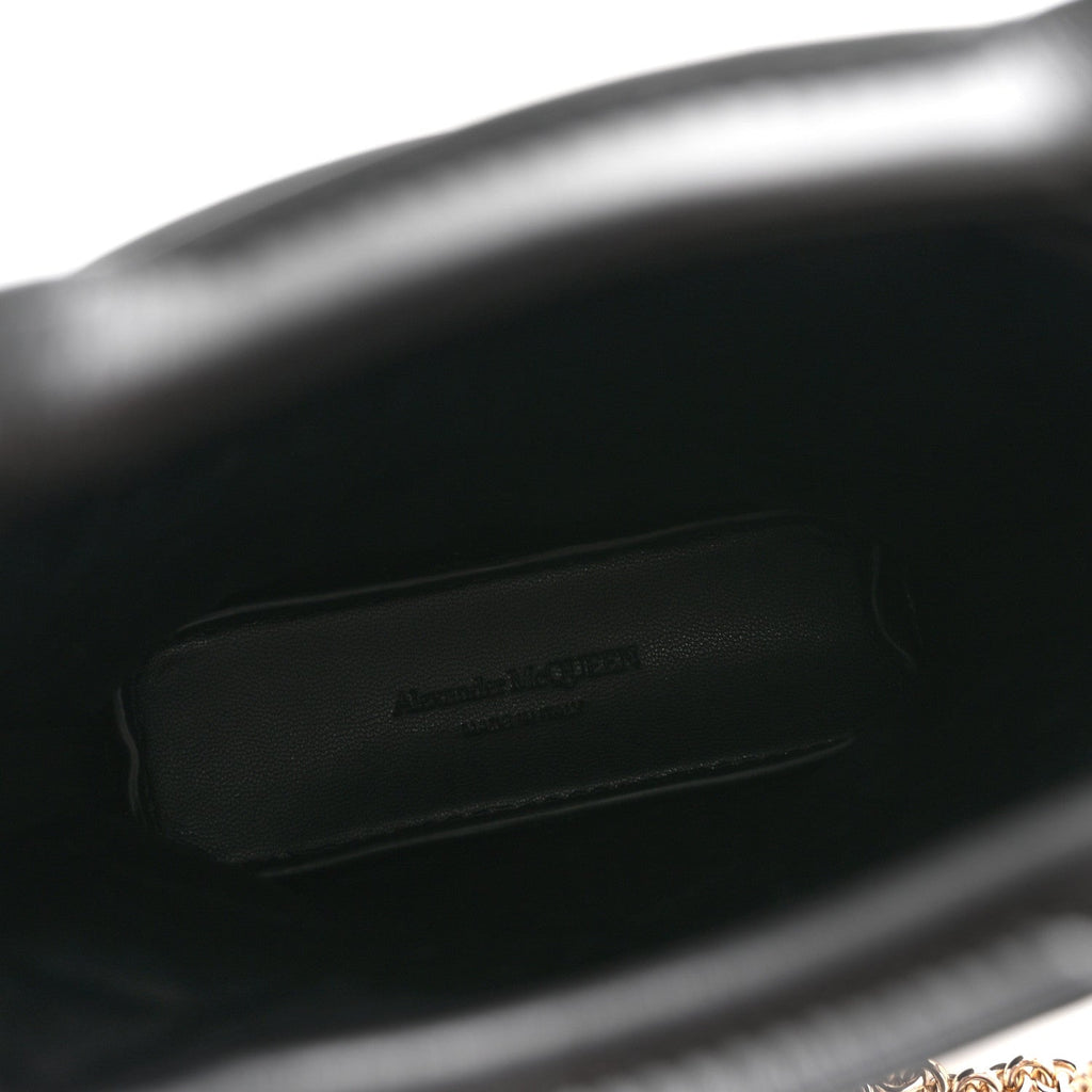 Calfskin Mini The Bow Bag Black