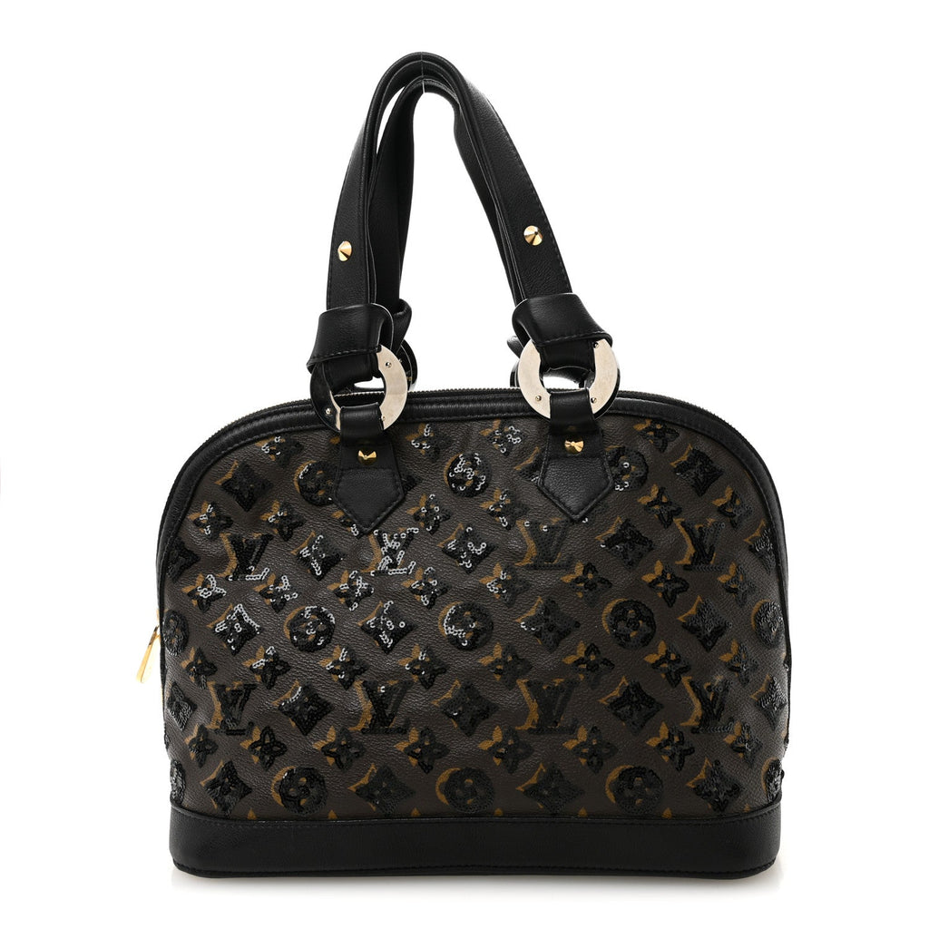 Monogram Sequins Eclipse Alma Black