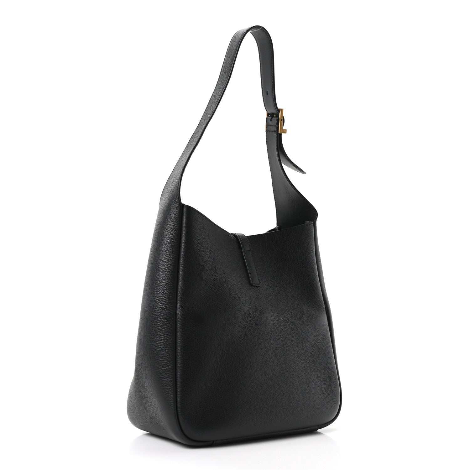 Smooth Calfskin Small Le 5 A 7 Soft Hobo Black