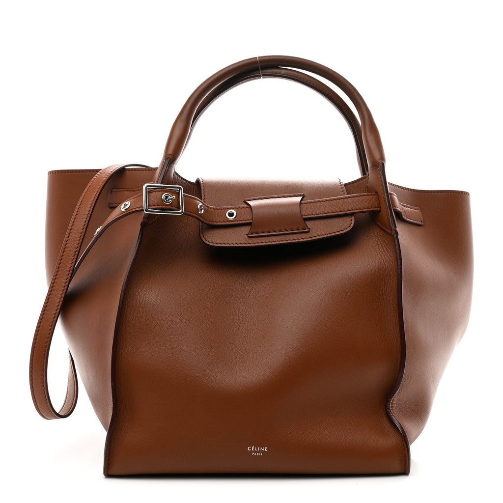 Smooth Calfskin Small Big Bag Tan