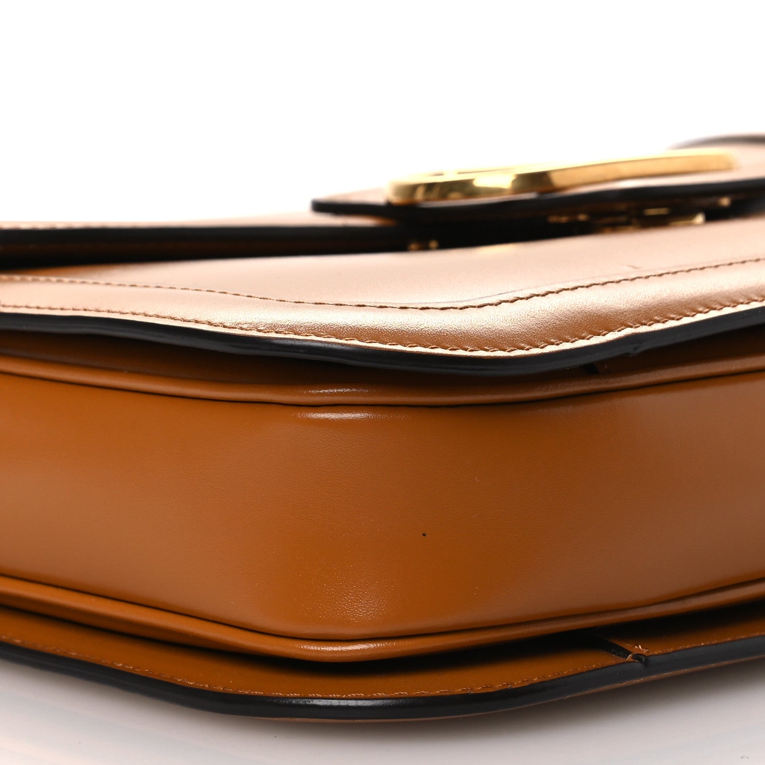 Smooth Calfskin 9to5 Shoulder Bag Tan
