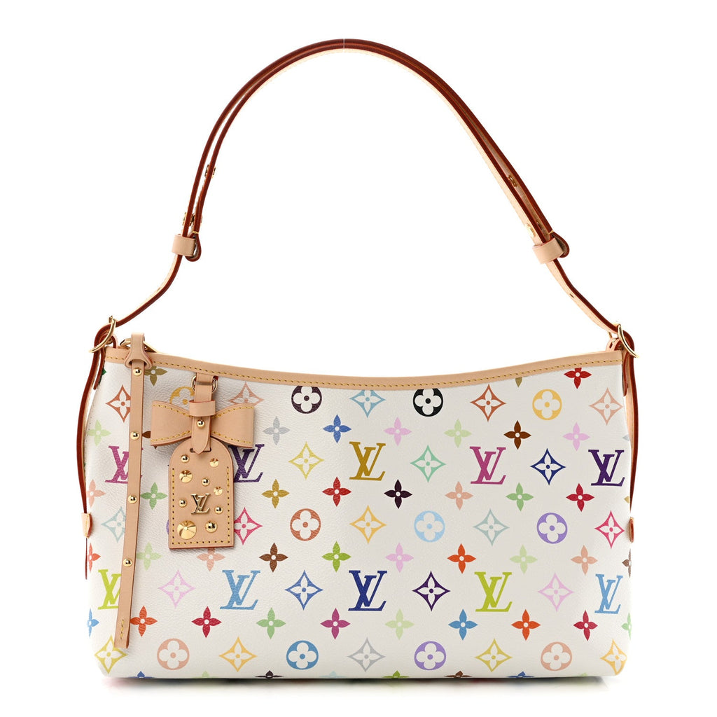 LV X TM Monogram Multicolor CarryAll East West White