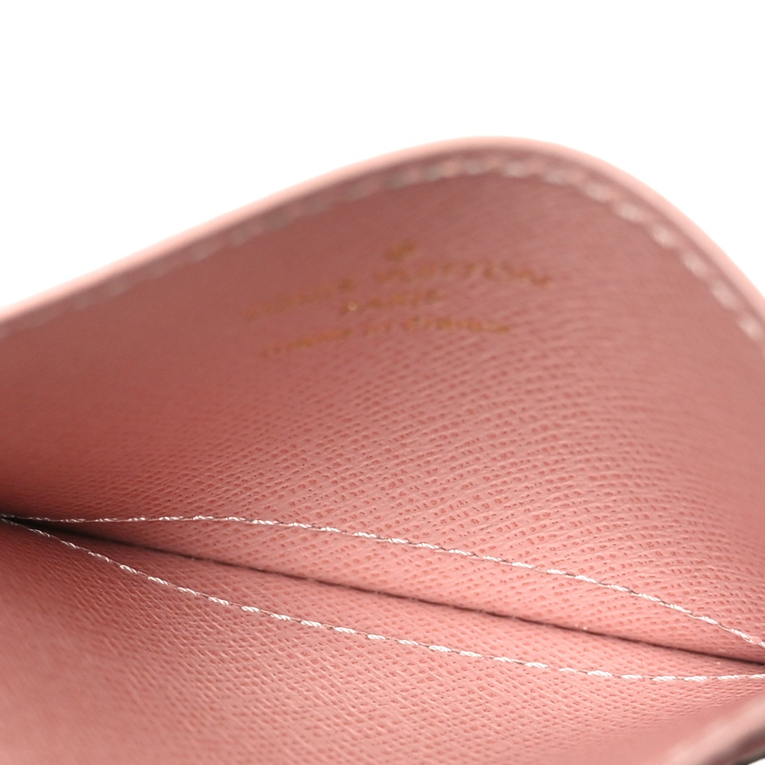 Monogram LV Charms  Holder Rose Ballerine
