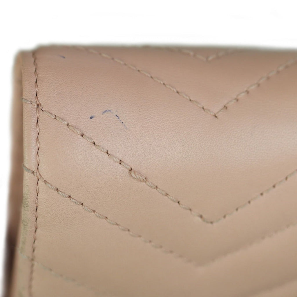 Gucci GG Marmont Matelasse Chain Wallet
