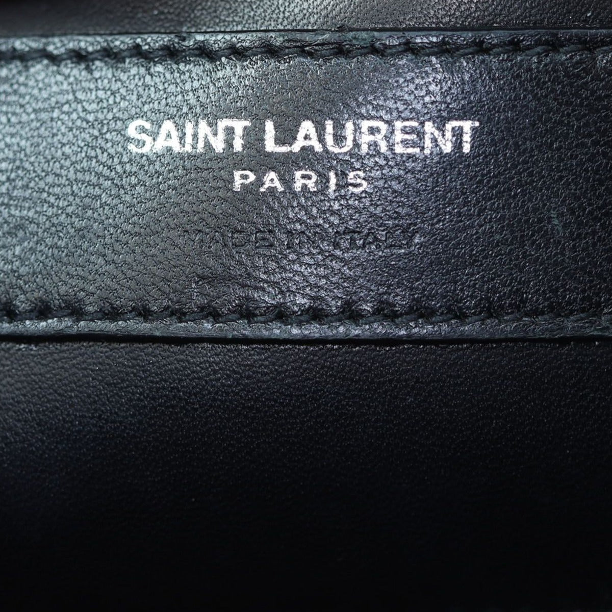 Saint Laurent Kate Tassel Chain Bag Medium Croc-Embossed