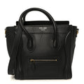 Smooth Calfskin Nano Luggage Black