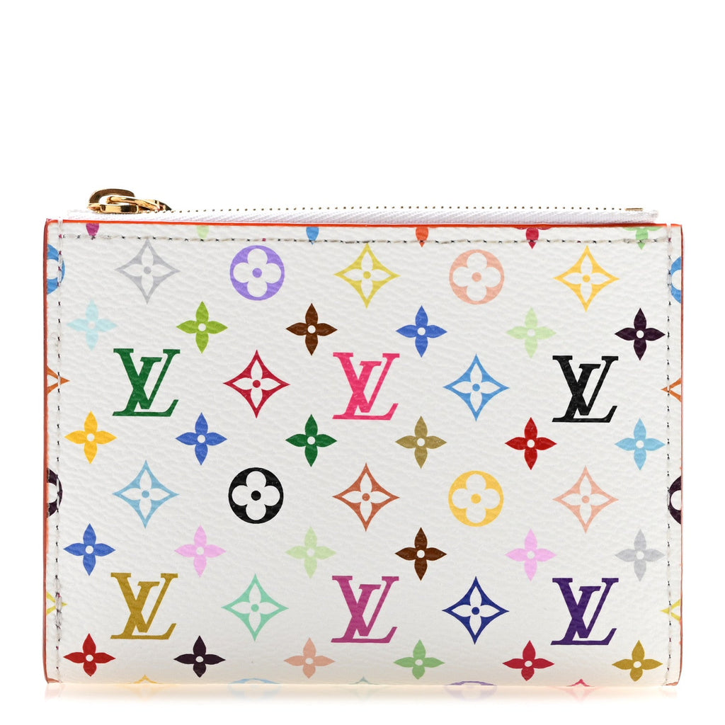 LV X TM Monogram Multicolor Lisa Wallet White