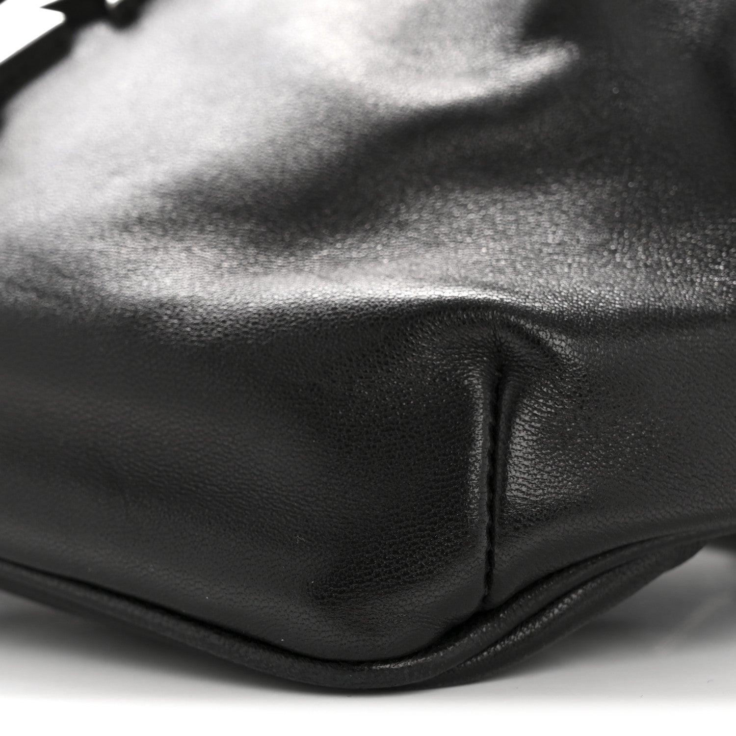 Calfskin Monogram Belt Bag Black