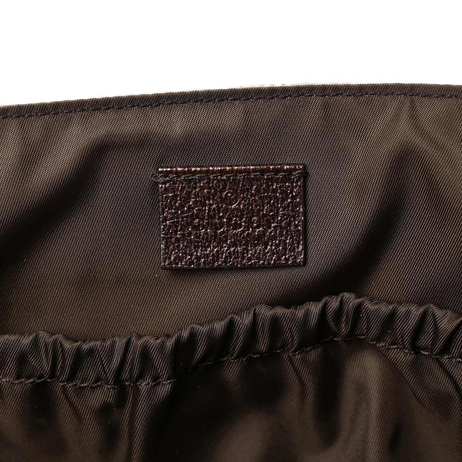 Monogram Web Messenger Diaper Bag Brown