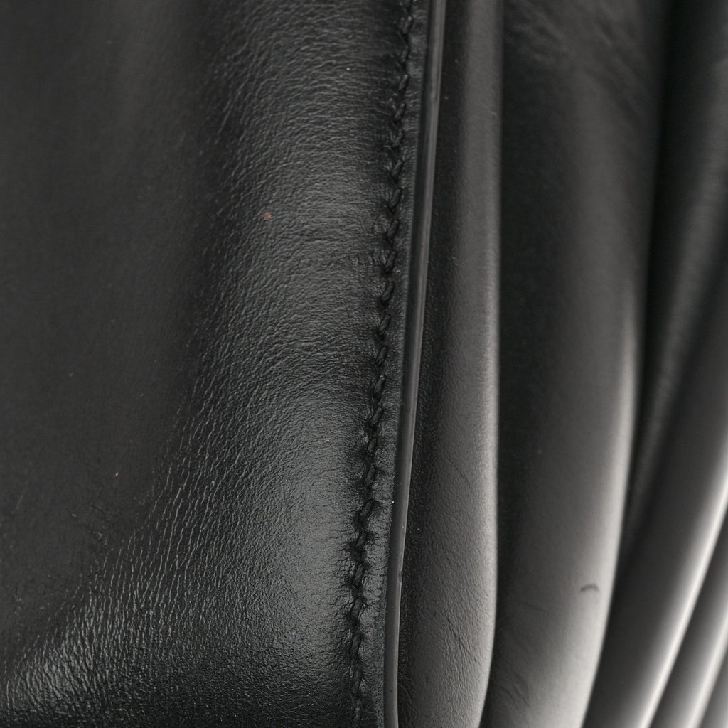 City Calfskin Bibliotheque XL Tote Black