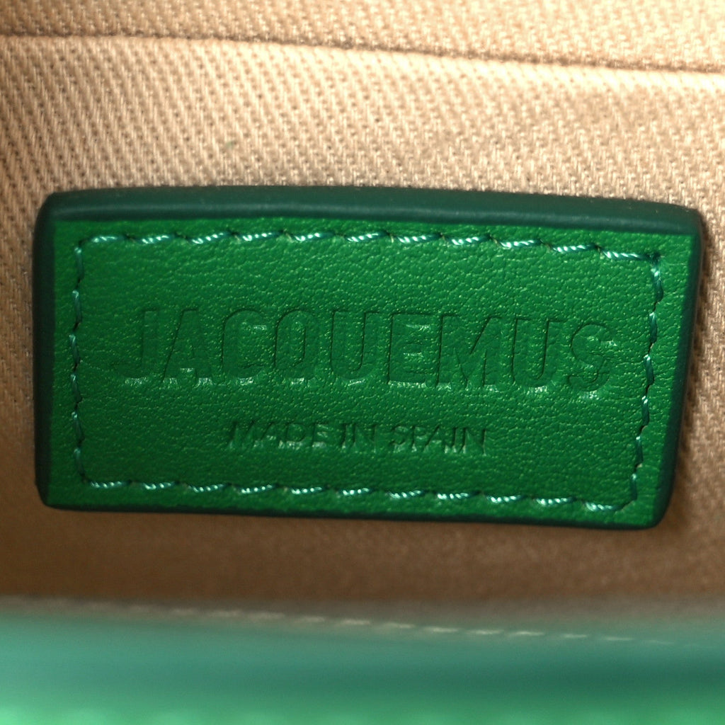 Calfskin Le Chiquito Noeud Green