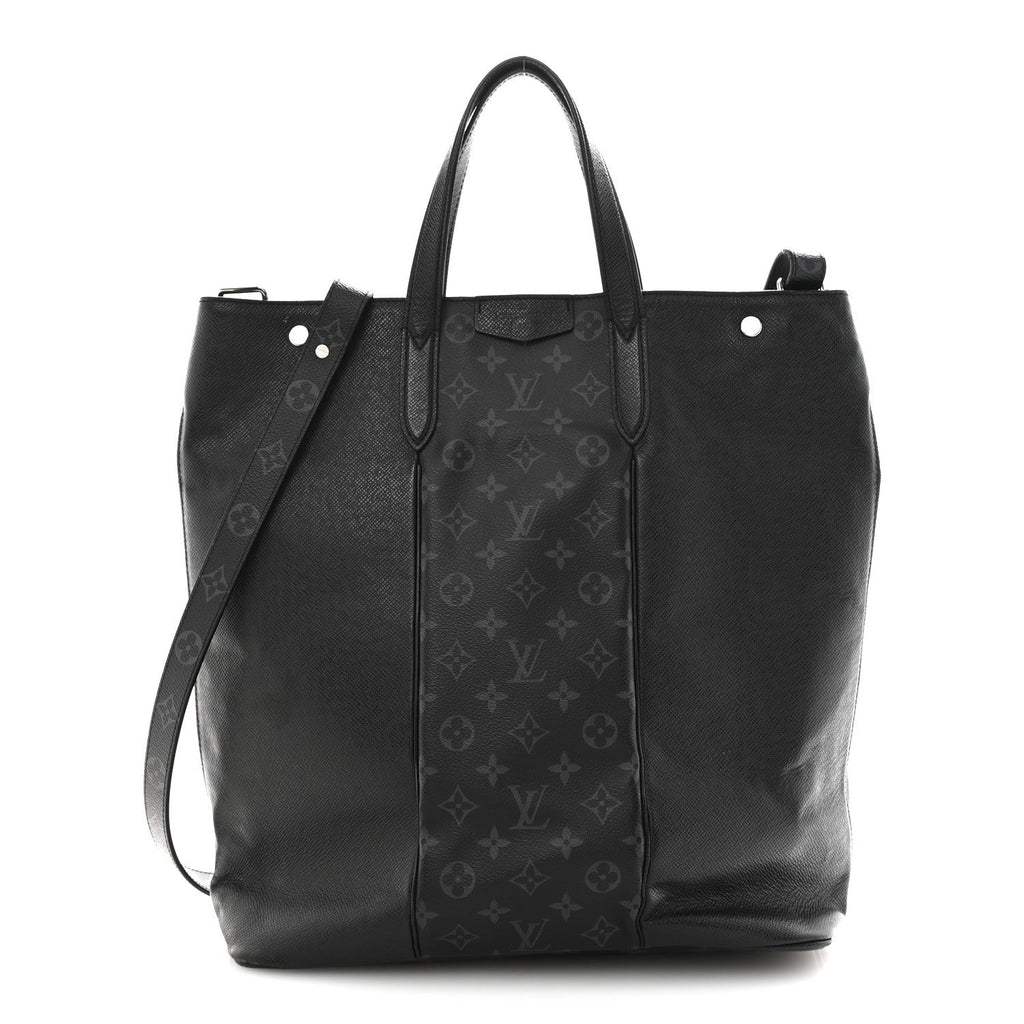 Taiga Monogram Eclipse Outdoor Tote Black