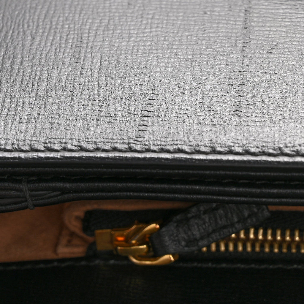 Azalea Calfskin Horsebit 1955 Shoulder Bag Black