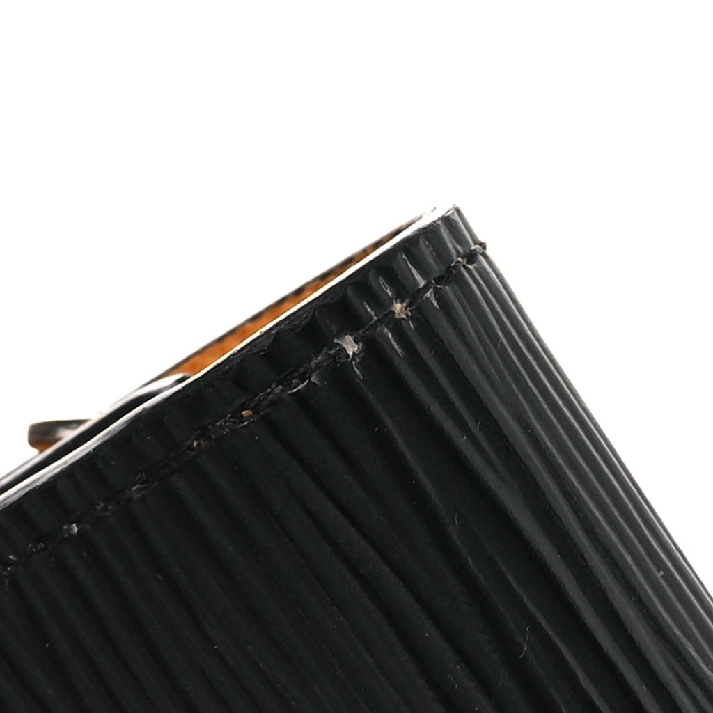 Epi Grenelle Compact Wallet Black