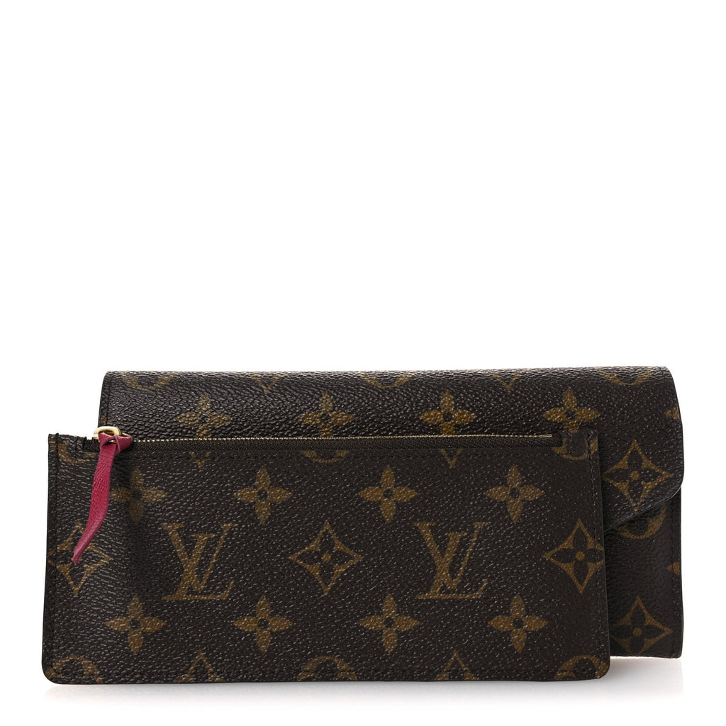 Monogram Josephine Wallet Fuchsia