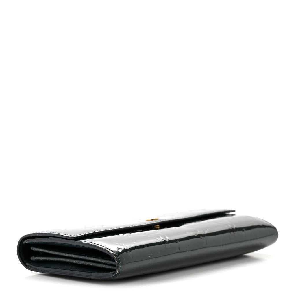 Vernis Sarah Wallet Blue Nuit