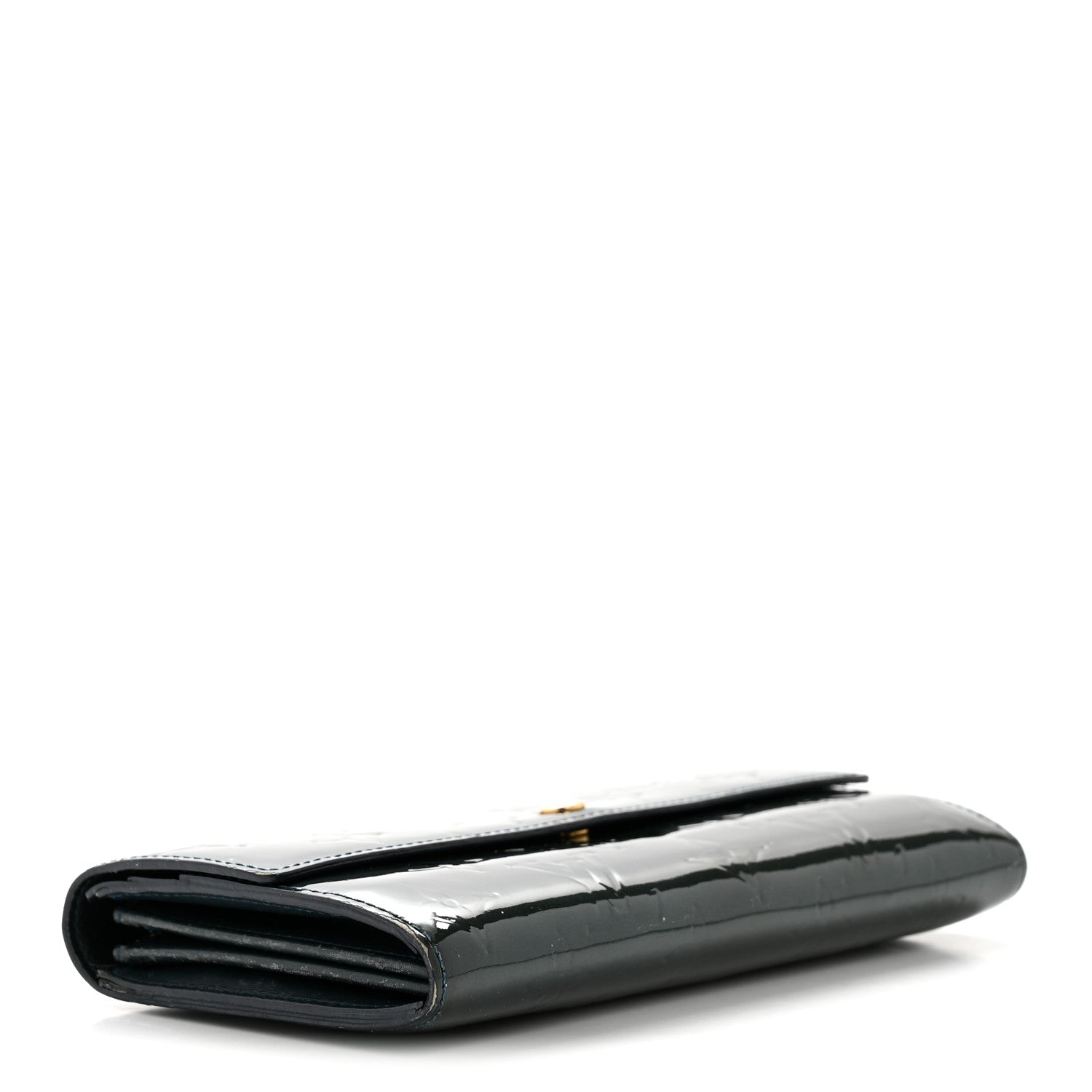 Vernis Sarah Wallet Blue Nuit