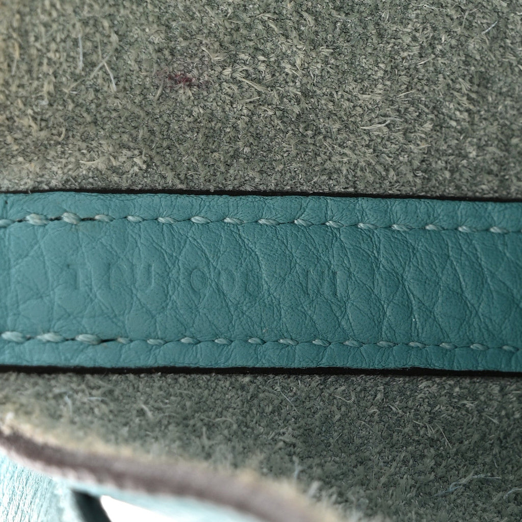 Taurillon Clemence Picotin Lock 22 MM Bleu Atoll